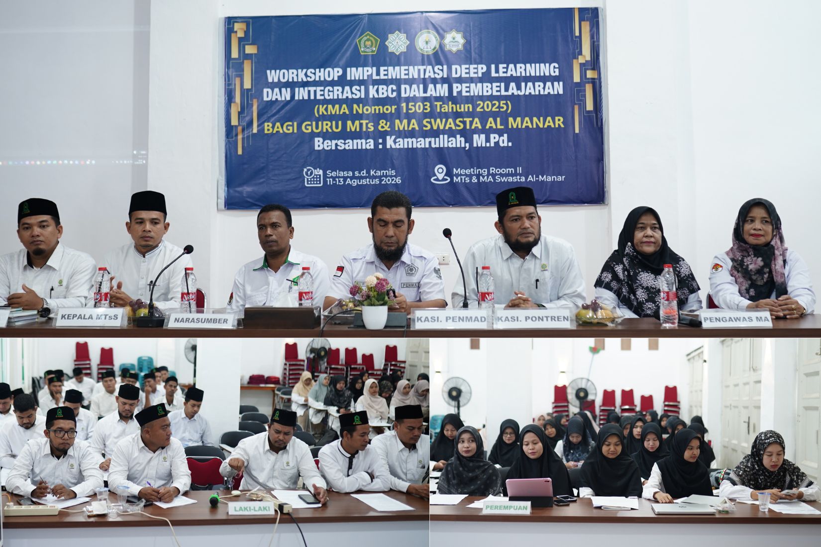 MTsS Al-Manar Gelar Workshop Implementasi Deep Learning dan Kurikulum Berbasis Cinta Berlandaskan KMA 1503 Tahun 2025